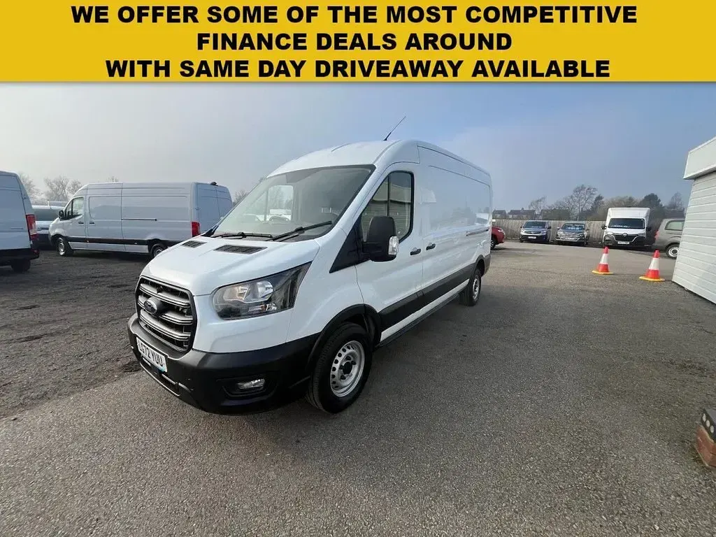 Used Ford Transit S 130 HP (95 kW) 2023 White Van