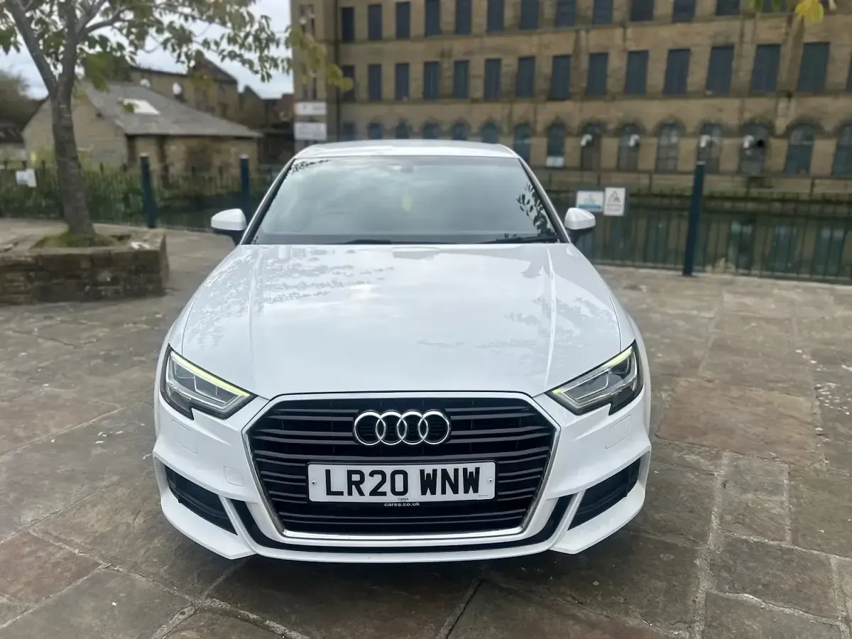 Used Audi A3 S-Line 2020 White Sedan