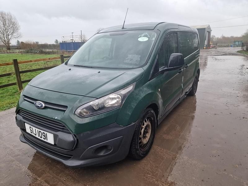 Used Ford Transit Connect 75 HP (55 kW) 2015 Green MPV