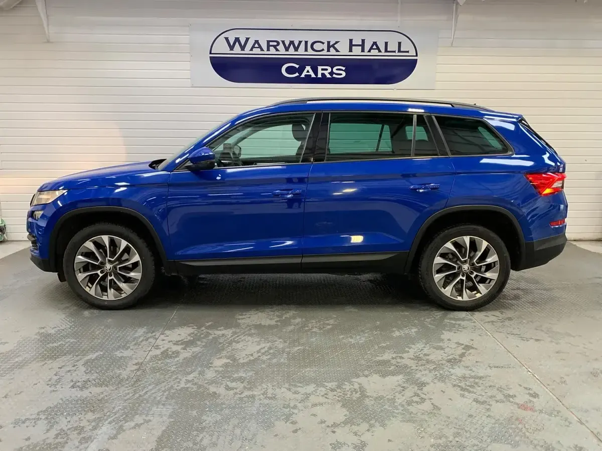 Used Skoda Kodiaq SE Drive 2021 Blue SUV
