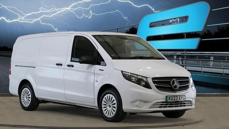 White Used 2023 Mercedes e-Vito Progressive Van | £13,995 (Super price) - Image 1/4