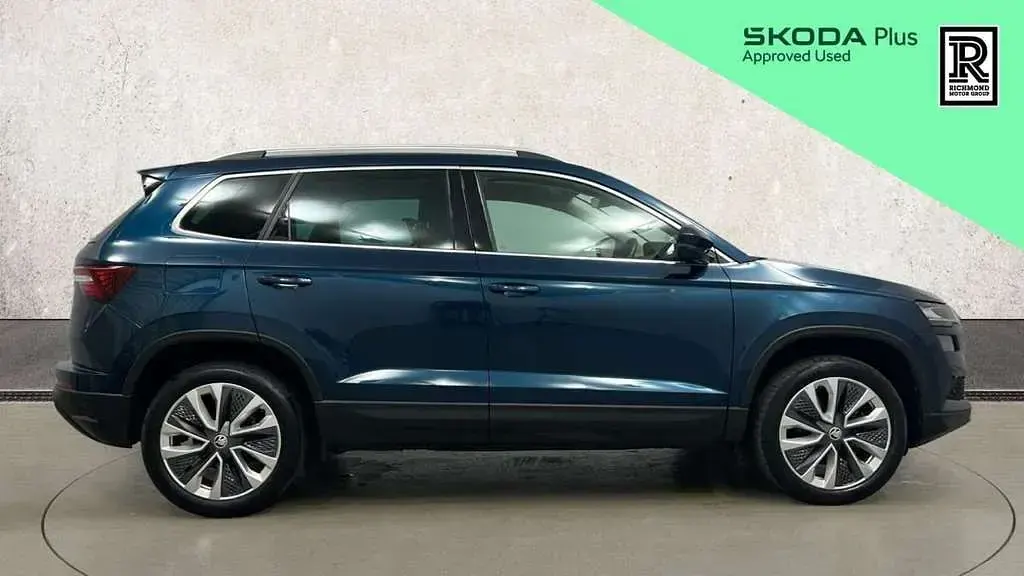 Used Skoda Karoq SE L 150 HP (110 kW) 2023 Blue SUV