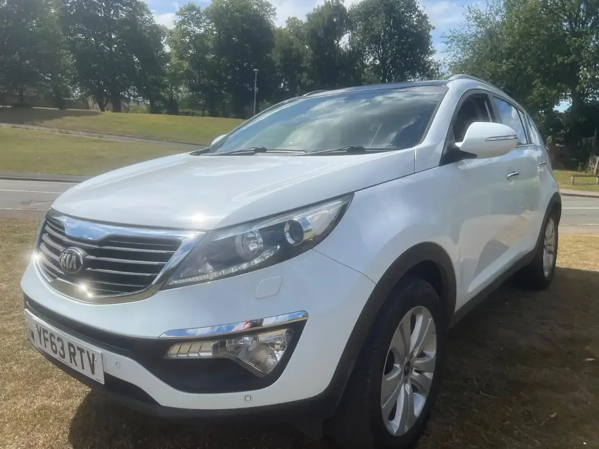 Used Kia Sportage 181 HP (133 kW) 2013 White SUV