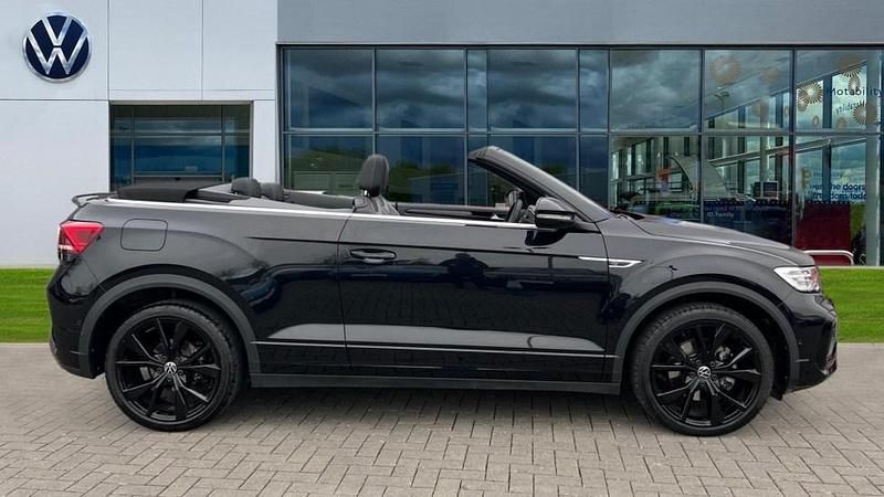 Used VW T-Roc Cabriolet R-line 147 HP (108 kW) 2025 Black Cabriolet