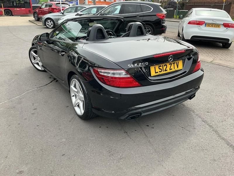 Used Mercedes SLK200 AMG 2012 Black Cabriolet