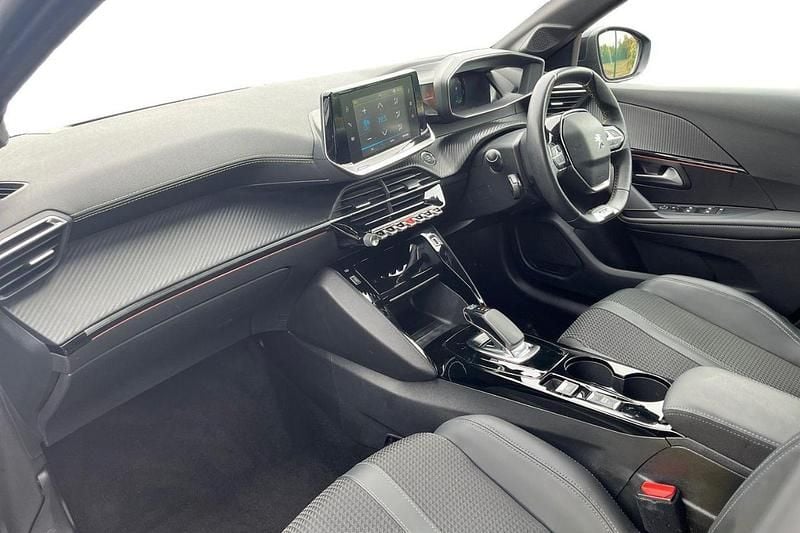 Black Used 2020 Peugeot e-208 GT-line Hatchback | £10,995 (Fair price) - Image 1/4