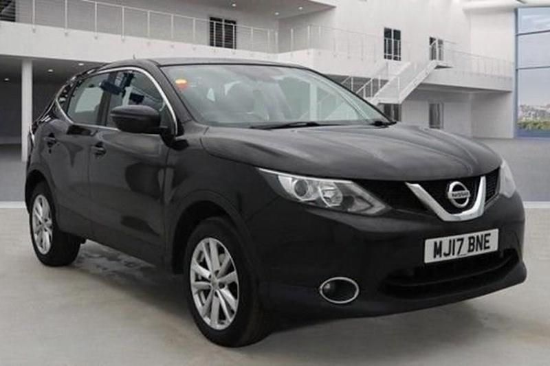 Used Nissan Qashqai Acenta 110 HP (80 kW) 2017 Black SUV