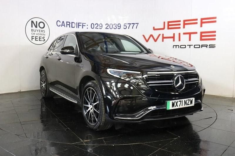 Used Mercedes EQC400 AMG line 300 kW (408 HP) 2021 Black SUV