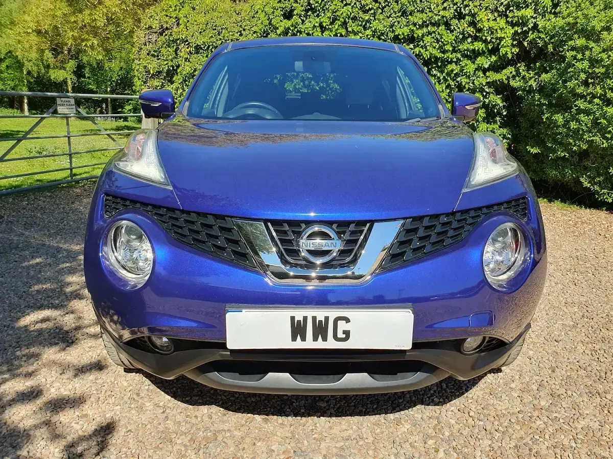 Used Nissan Juke Tekna 2018 Blue SUV