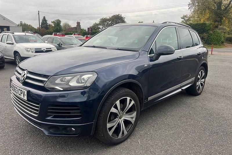 Blue Used 2013 VW Touareg R-line SUV | £7,995 (Fair price) - Image 1/1