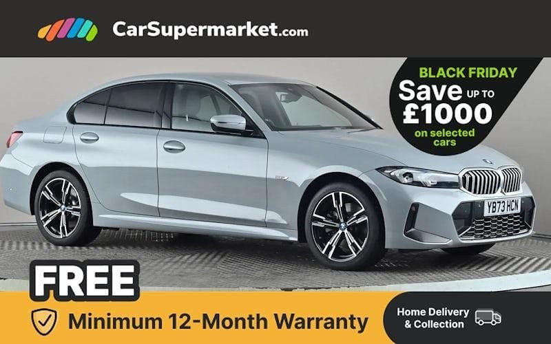 Grey Used 2023 BMW 330e M Sport Sedan | £25,697 (Fair price) - Image 1/3
