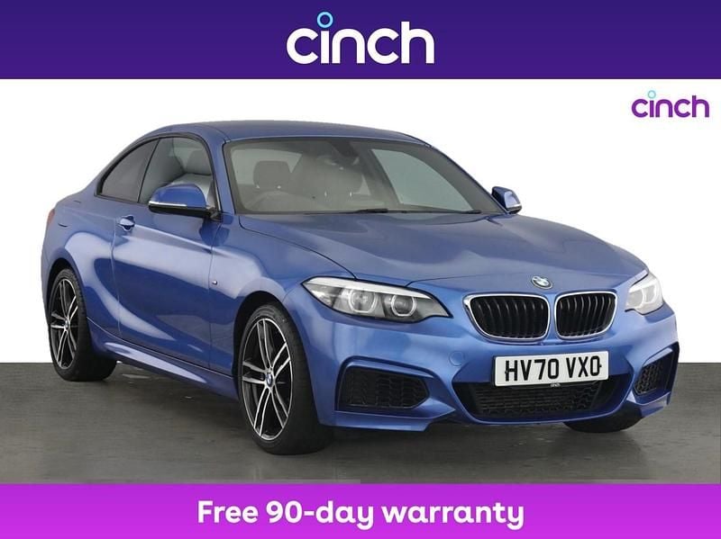 Blue Used 2020 BMW 218 M Sport Coupe | £16,299 (Good price) - Image 1/3