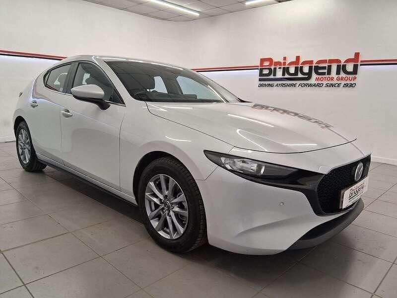 Used Mazda 3 Center-Line 2025 White Hatchback