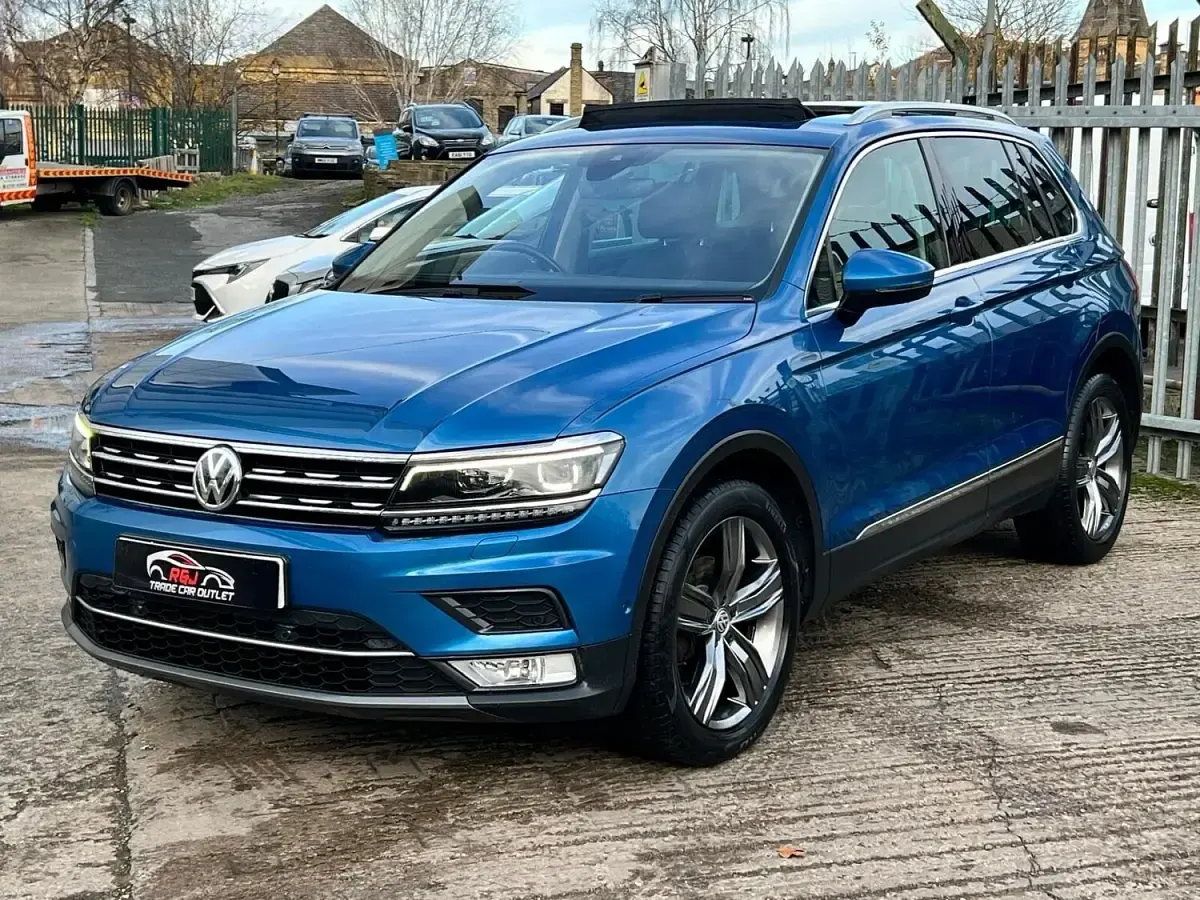 Used VW Tiguan SEL 150 HP (110 kW) 2017 Blue SUV