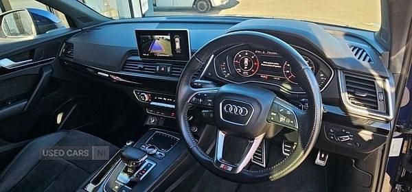 Used Audi Q5 S-Line 190 HP (139 kW) 2019 Blue SUV