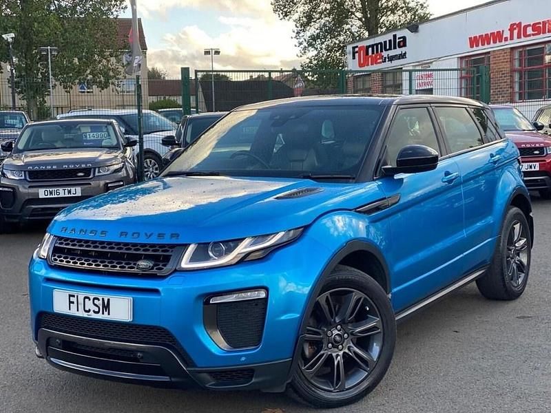 Blue Used 2018 Land Rover Range Rover evoque Landmark SUV | £15,990 (Fair price) - Image 1/4