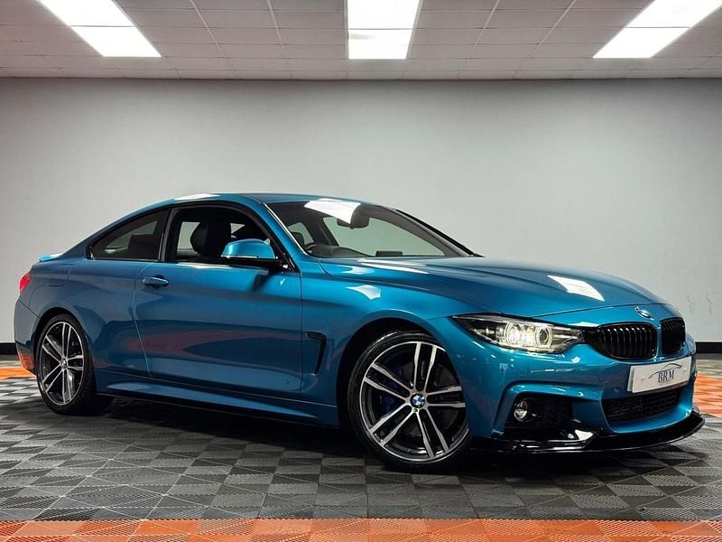 Blue Used 2018 BMW 420 M Sport Coupe | £17,750 (A bit pricey) - Image 1/4