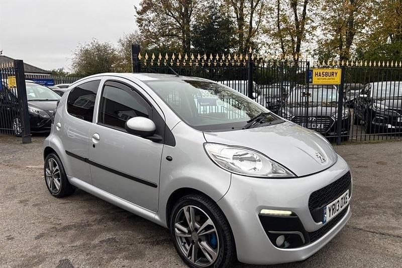 Silver Used 2013 Peugeot 107 Allure Hatchback | £5,990 (Fair price) - Image 1/1