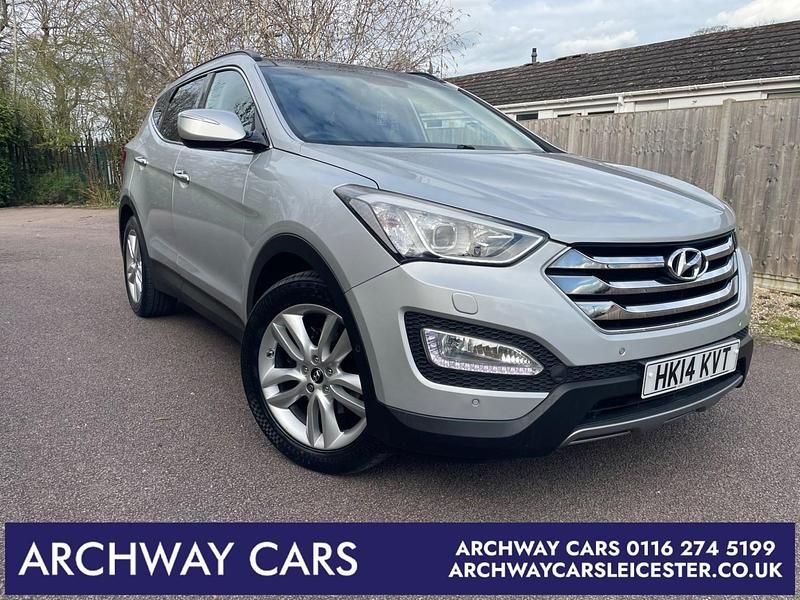Used Hyundai Santa Fe Premium SE 194 HP (142 kW) 2014 Silver SUV