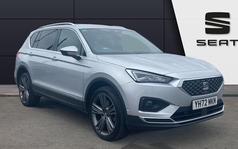 Silver Used 2022 Seat Tarraco 4Drive SUV | £27,239 (Expensive) - Image 1/4