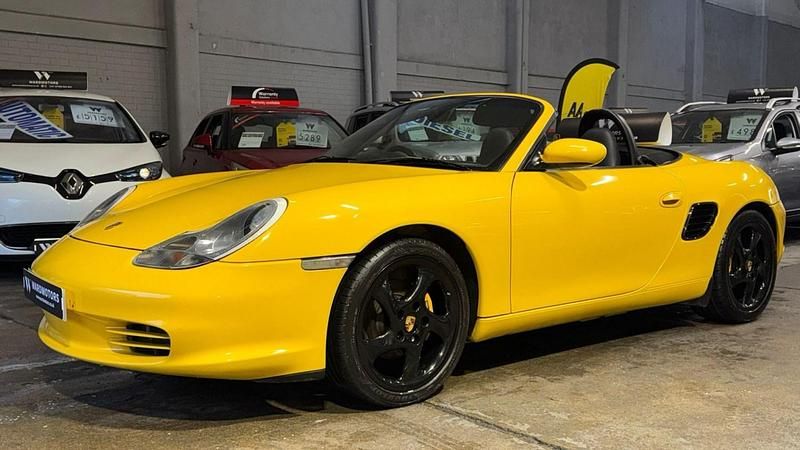 Used Porsche 986 Boxster 228 HP (167 kW) 2003 Yellow Cabriolet