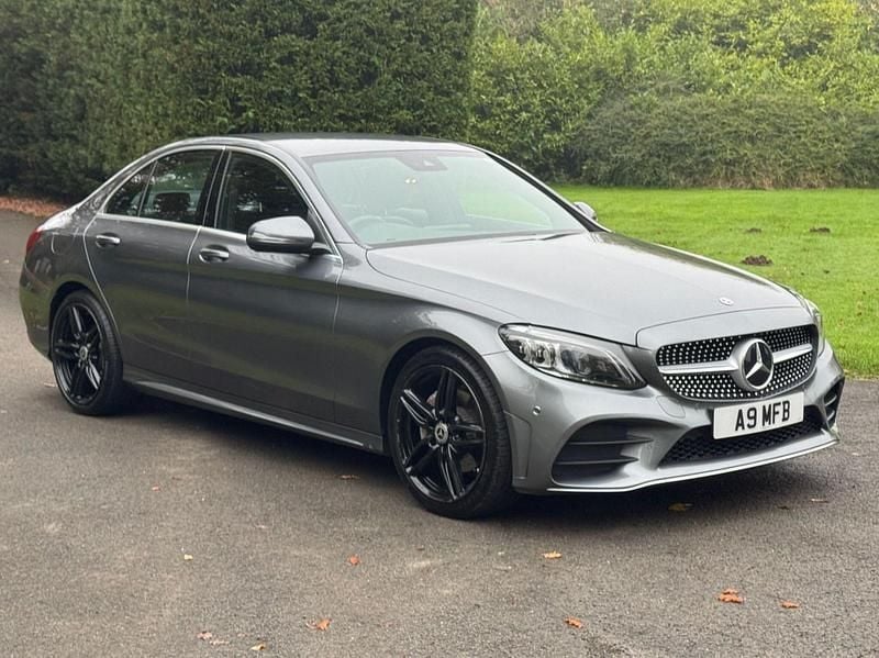 Grey Used 2019 Mercedes C200 AMG Line Premium Sedan | £16,490 (Fair price) - Image 1/4