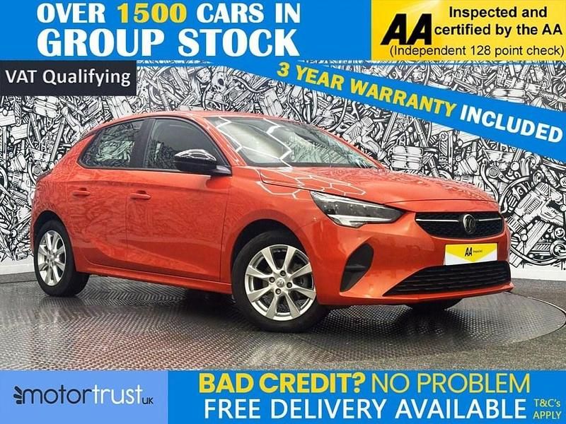 Used Vauxhall Corsa Design Edition 75 HP (55 kW) 2022 Orange Hatchback