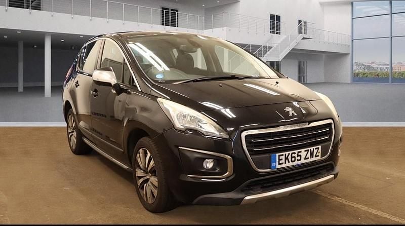 Black Used 2015 Peugeot 3008 Active Hatchback | £3,990 (A bit pricey) - Image 1/4