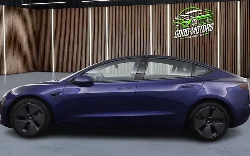 Used Tesla Model 3 Standard Range 180 kW (245 HP) 2022 Blue Sedan