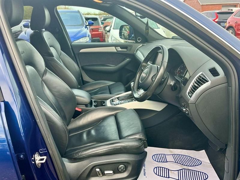 Used Audi Q5 S-line plus 190 HP (139 kW) 2016 Blue SUV
