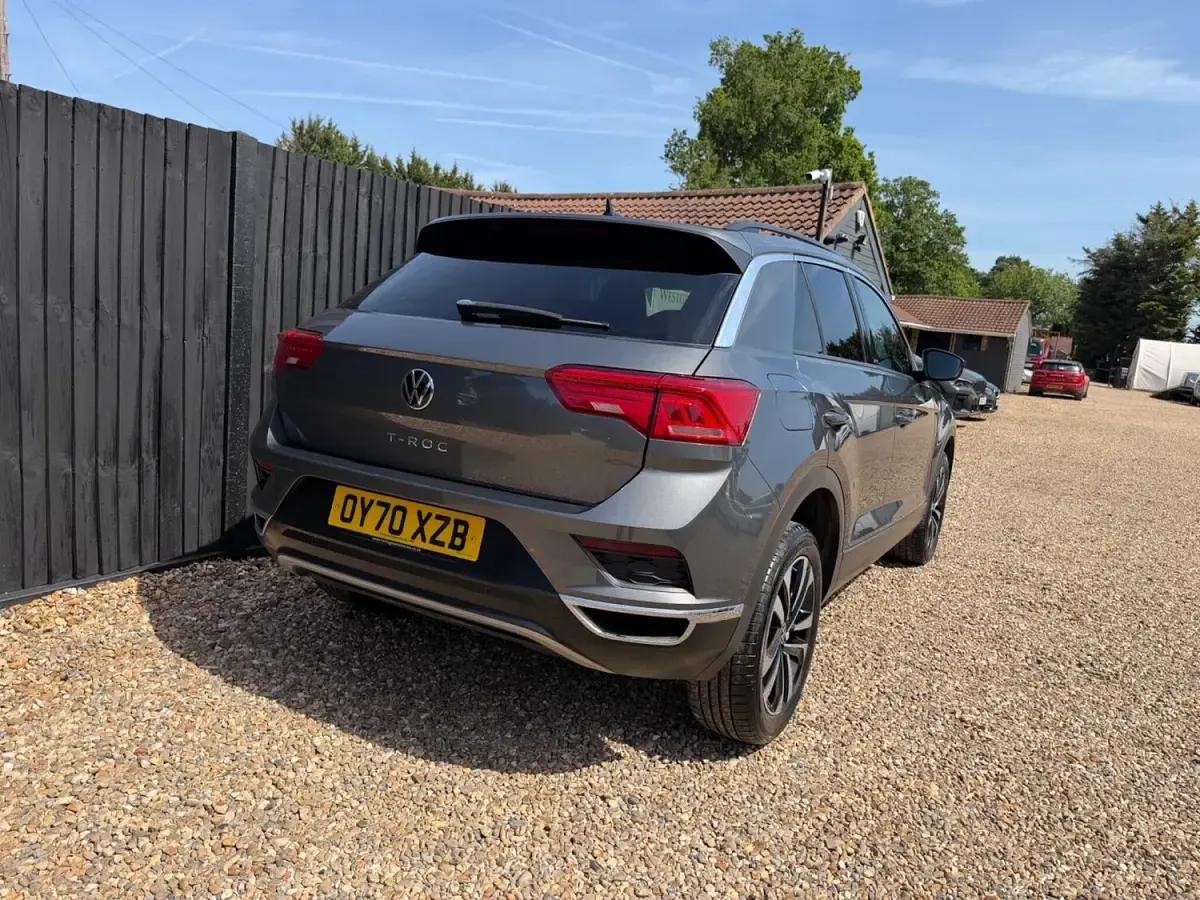 Used VW T-Roc United 150 HP (110 kW) 2020 Grey SUV