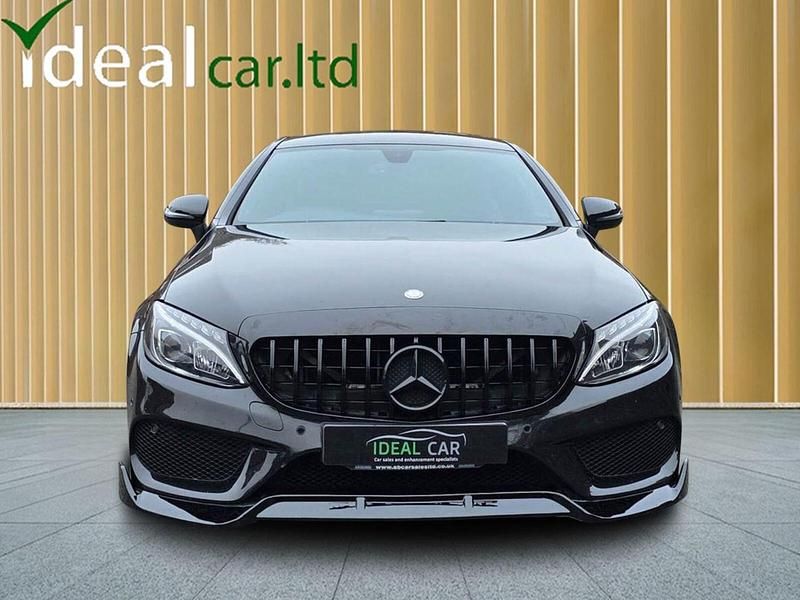 Used Mercedes C220 AMG line 2016 Black Coupe