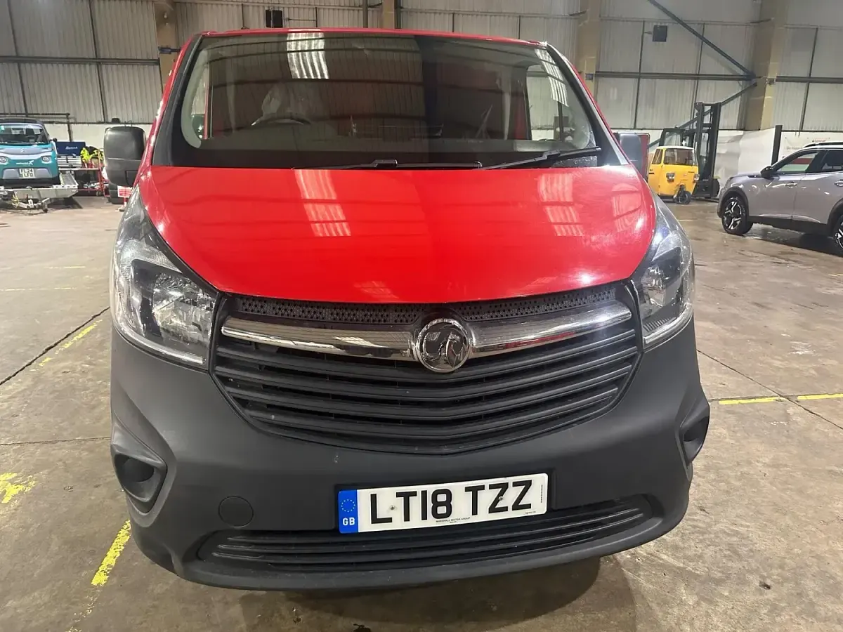 Used Vauxhall Vivaro 2018 Red