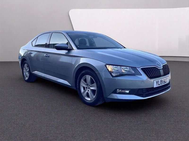 Used Skoda Superb 150 HP (110 kW) 2019 Grey Hatchback