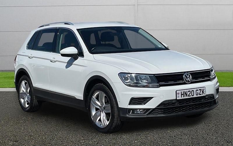 Usado VW Tiguan Match 150 HP (110 kW) 2020 Branco SUV