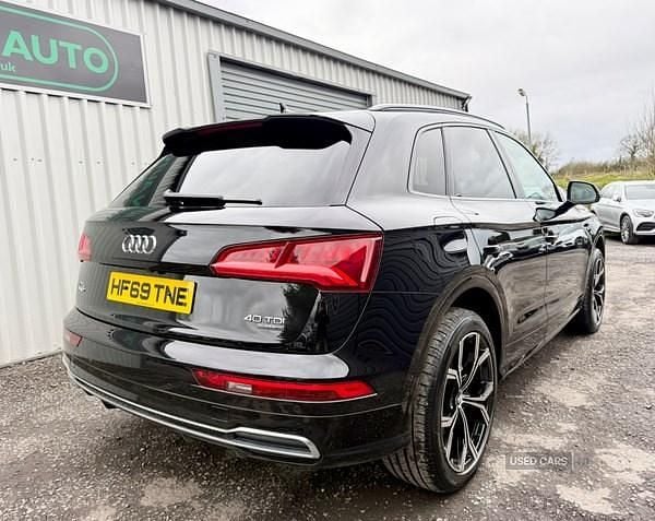 Used Audi Q5 S-Line 190 HP (139 kW) 2019 Black SUV