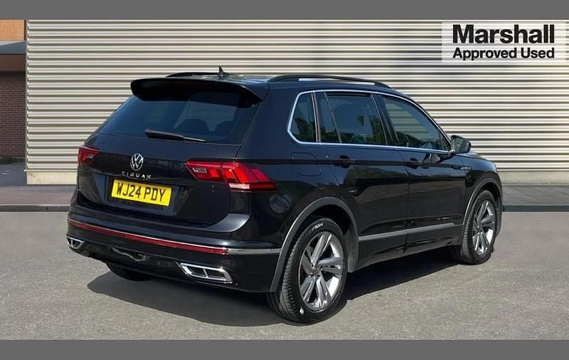 Used VW Tiguan R-line Edition 150 HP (110 kW) 2024 Black SUV