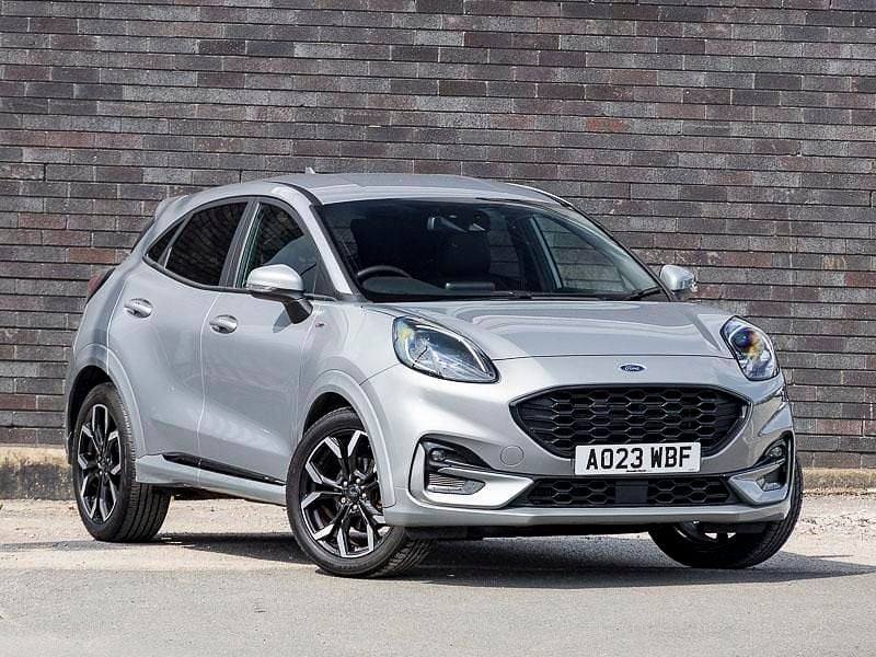 Silver Used 2023 Ford Puma Gen-E ST-Line X Hatchback | £19,798 (Fair price) - Image 1/4