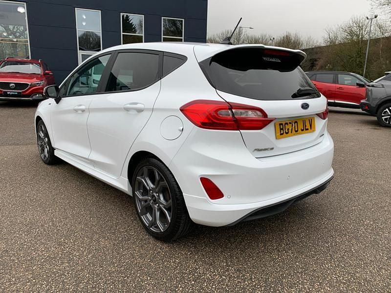 Used Ford Fiesta ST-Line 123 HP (90 kW) 2020 White Hatchback