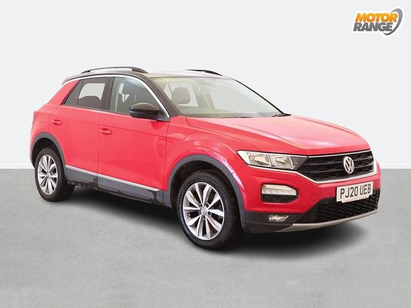Red Used 2020 VW T-Roc Design SUV | £14,295 (Good price) - Image 1/4