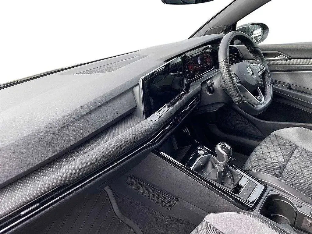 Used VW Golf VIII R-line 150 HP (110 kW) 2022 Black Hatchback