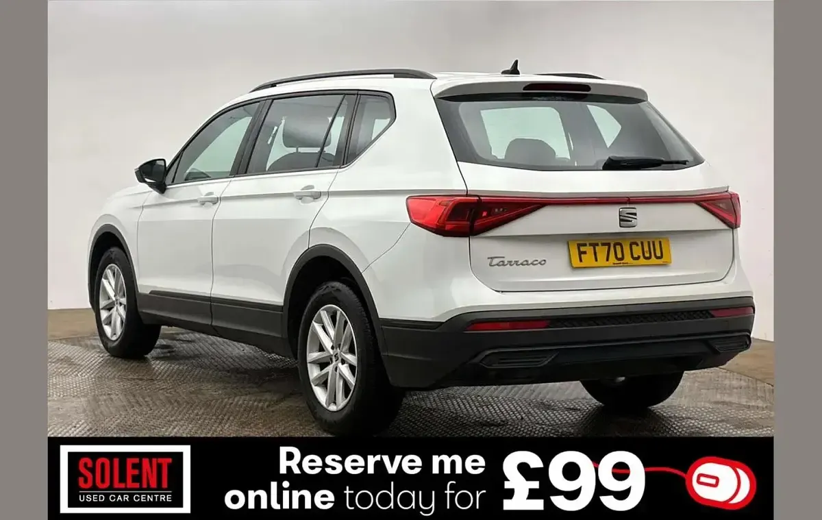 Used Seat Tarraco SE 147 HP (108 kW) 2021 White SUV