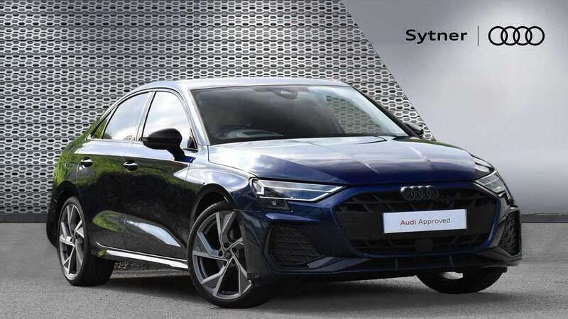 Blue Used 2024 Audi A3 Black Edition Sedan | £33,000 - Image 1/4