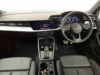 Used Audi A3 S-Line 110 HP (80 kW) 2023 Black Sedan