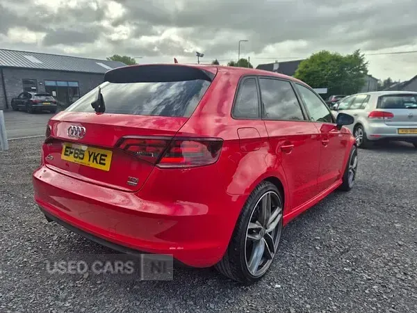 Used Audi A3 2016 Red Hatchback