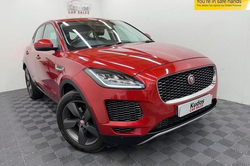 Used Jaguar E-Pace Luxury 150 HP (110 kW) 2018 Red SUV