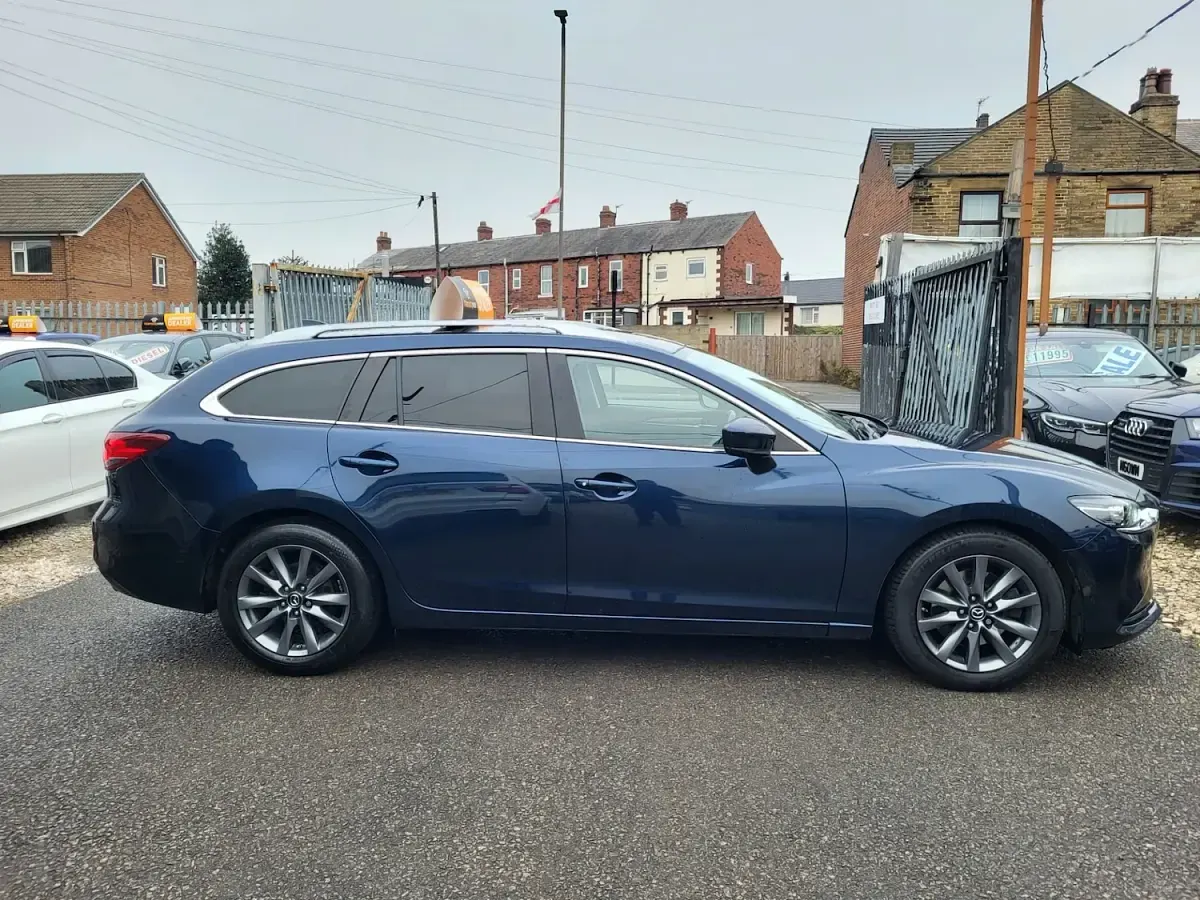 Used Mazda 6 150 HP (110 kW) 2018 Blue Estate
