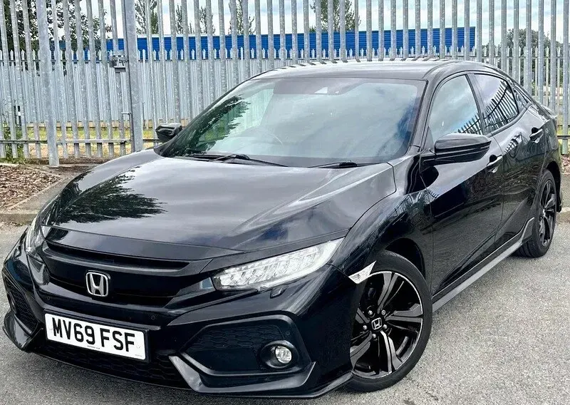 Used Honda Civic Sport 182 HP (133 kW) 2019 Black Hatchback