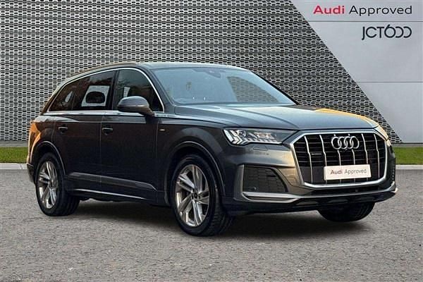 Grey Used 2023 Audi Q7 Black Edition SUV | £45,494 (Fair price) - Image 1/4