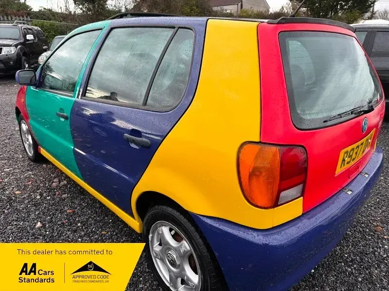 Used VW Polo R 101 HP (74 kW) 1997 Multicoloured Hatchback
